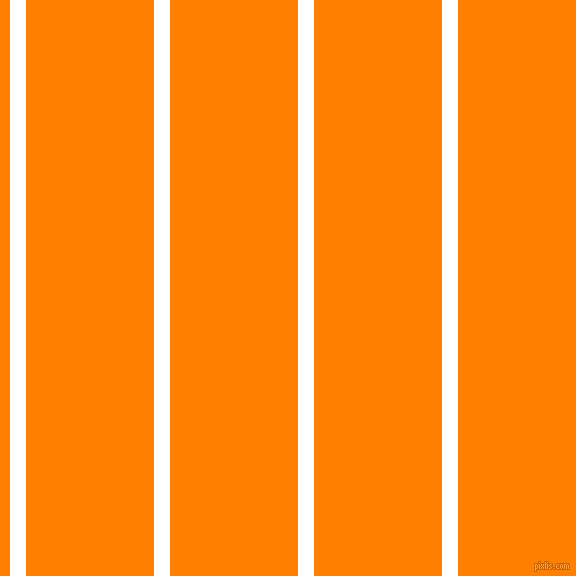 vertical lines stripes, 16 pixel line width, 128 pixel line spacing, White and Dark Orange vertical lines and stripes seamless tileable