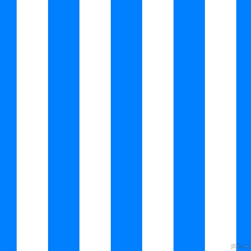vertical lines stripes, 64 pixel line width, 64 pixel line spacing, White and Dodger Blue vertical lines and stripes seamless tileable