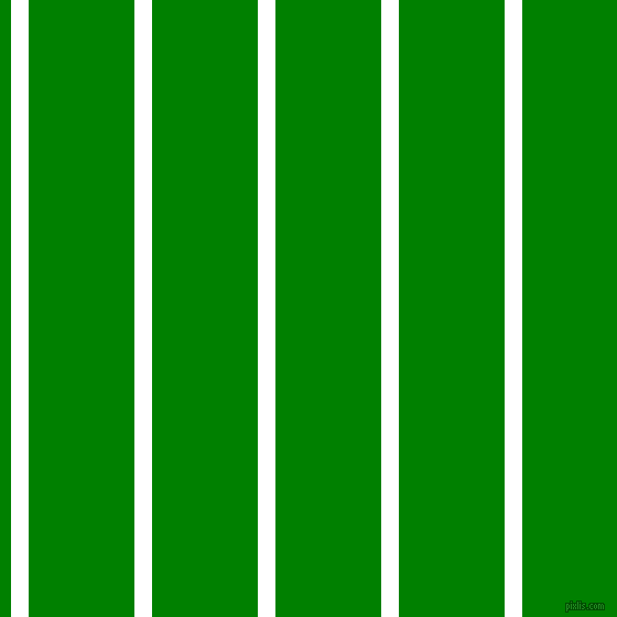 vertical lines stripes, 16 pixel line width, 96 pixel line spacing, White and Green vertical lines and stripes seamless tileable