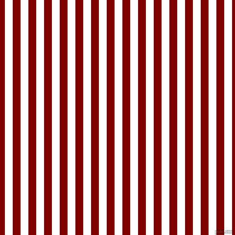 vertical lines stripes, 16 pixel line width, 16 pixel line spacing, White and Maroon vertical lines and stripes seamless tileable