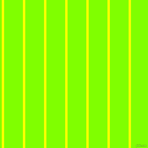 vertical lines stripes, 8 pixel line width, 64 pixel line spacing, Yellow and Chartreuse vertical lines and stripes seamless tileable