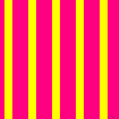 vertical lines stripes, 32 pixel line width, 64 pixel line spacing, Yellow and Deep Pink vertical lines and stripes seamless tileable