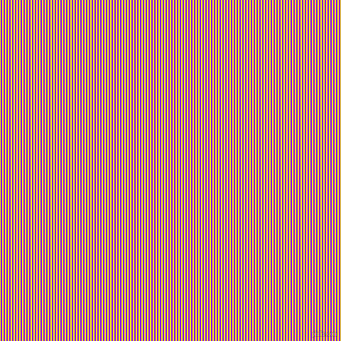 vertical lines stripes, 2 pixel line width, 2 pixel line spacing, Yellow and Electric Indigo vertical lines and stripes seamless tileable