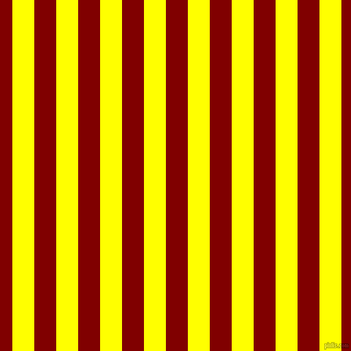 vertical lines stripes, 32 pixel line width, 32 pixel line spacing, Yellow and Maroon vertical lines and stripes seamless tileable