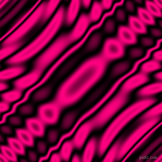 Black and Deep Pink wavy plasma ripple seamless tileable