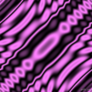 Black and Fuchsia Pink wavy plasma ripple seamless tileable