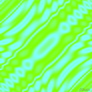 Chartreuse and Electric Blue wavy plasma ripple seamless tileable