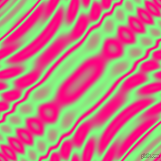 Mint Green and Deep Pink wavy plasma ripple seamless tileable