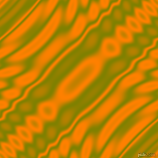 , Olive and Dark Orange wavy plasma ripple seamless tileable