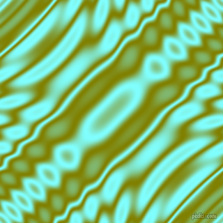 Olive and Electric Blue wavy plasma ripple seamless tileable