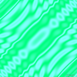 , Spring Green and Electric Blue wavy plasma ripple seamless tileable