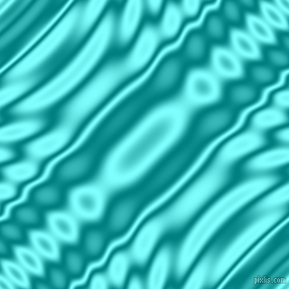 Teal and Electric Blue wavy plasma ripple seamless tileable
