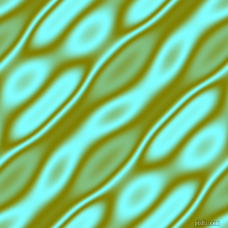 , Olive and Electric Blue wavy plasma seamless tileable