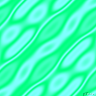 Spring Green and Electric Blue wavy plasma seamless tileable