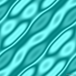 , Teal and Electric Blue wavy plasma seamless tileable